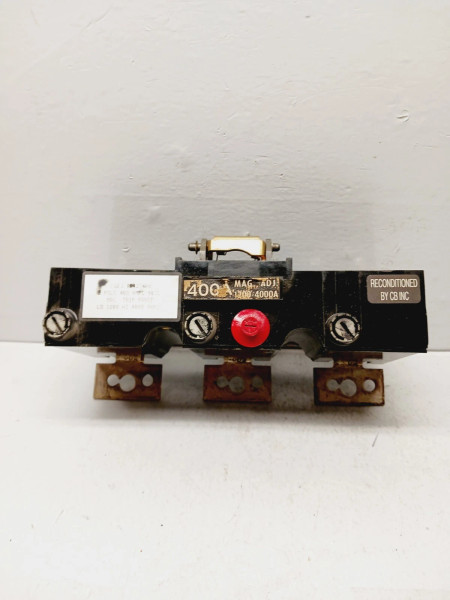 GENERAL ELECTRIC TB43T400 400 AMP TRIP UNIT 3 POLE