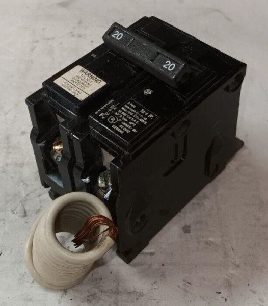 NEW SIEMENS BG220 20 AMP BL BOLT-ON CIRCUIT BREAKER W/ OVER-CURRENT 2 POLE 120V