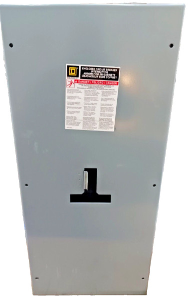 New Square D Circuit Breaker Enclosure 250A 600 VAC NEMA 1 Powerpact J250S