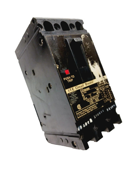 SIEMENS/I.T.E 90 AMP CIRCUIT BREAKER 3 POLE 480 VAC E43B090 (FLAW)