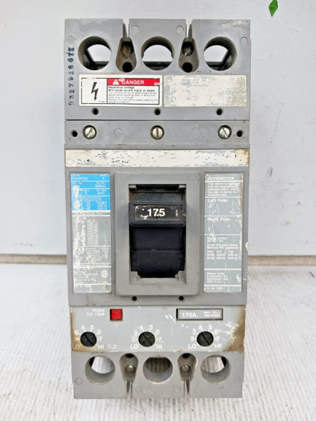 Siemens ITE Sentron 175 Amp Circuit Breaker 3 Pole 600 VAC 35kA FD63F250