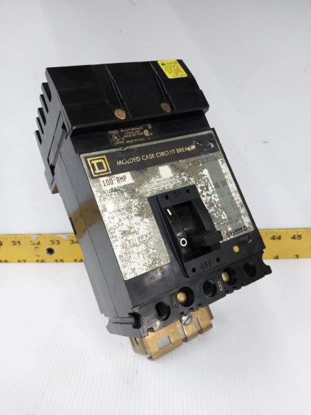Square D 100 Amp I-Line Circuit Breaker 600 VAC 3 Pole FH36100