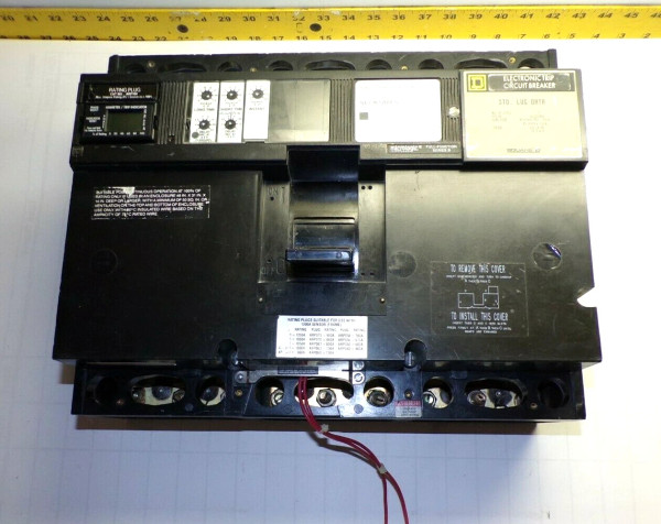 Square D 1200 Amp Electronic Trip Circuit Breaker 600 VAC 3 Pole NEL361200LS
