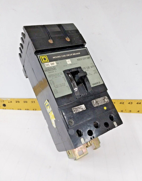 SQUARE D 225 AMP I-LINE CIRCUIT BREAKER 600 VAC 2 POLE KH26225AC