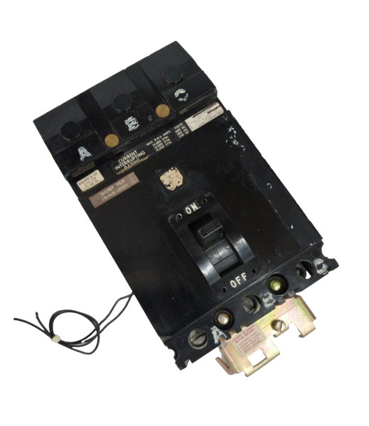SQUARE D 30 AMP I-LINE SHUNT TRIP CIRCUIT BREAKER 600 VAC 3 POLE FAB-36030-S1021