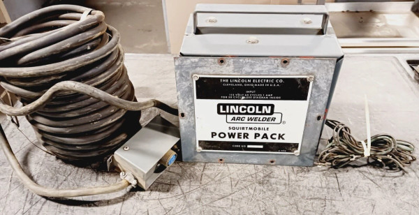 NEW LINCOLN ELECTRIC SQUIRTMOBILE POWER PACK 115V 1 AMP 60 CYCLES 75' 7627-75