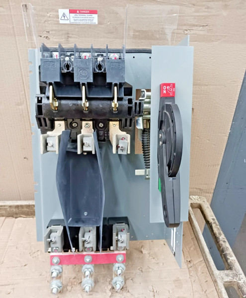 Allen Bradley 400 Amp Fusible Main Feeder Mcc Bucket 480 Vac 2192F 1494F-D400