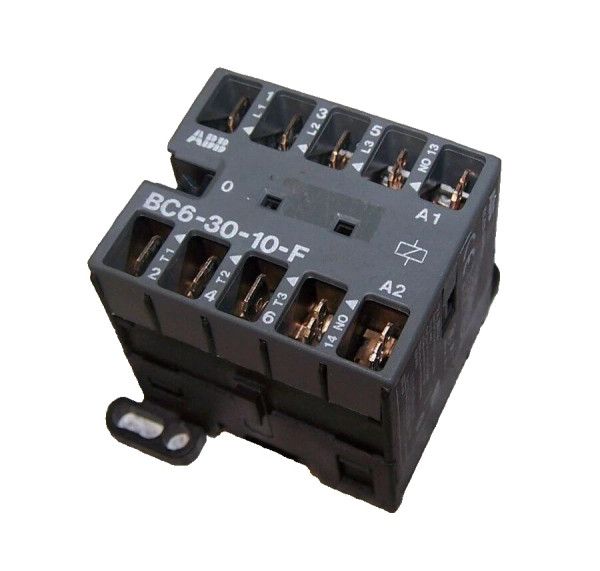 ABB Mini Contactor 600 VAC 3 Phase 1 HP 3 Pole BC6-30-10-F