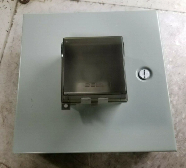 HOFFMAN A12N126 WALL MOUNT ELECTRICAL ENCLOSURE 12" x 12" x 6" HINGED