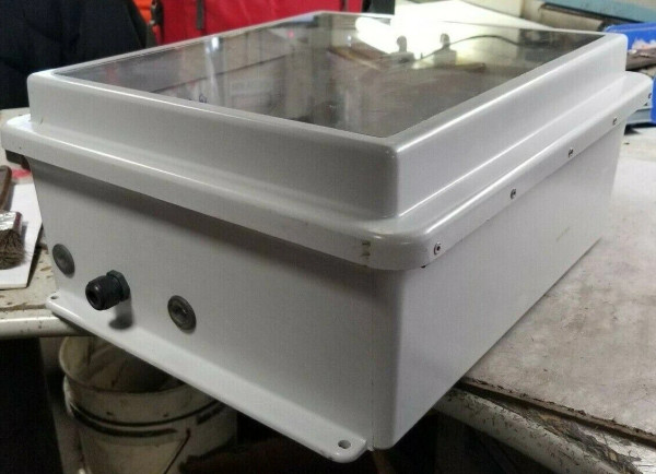 STAHLIN RJW1614HPL FIBERGLASS ELECTRICAL ENCLOSURE 16" x 14" x 8"