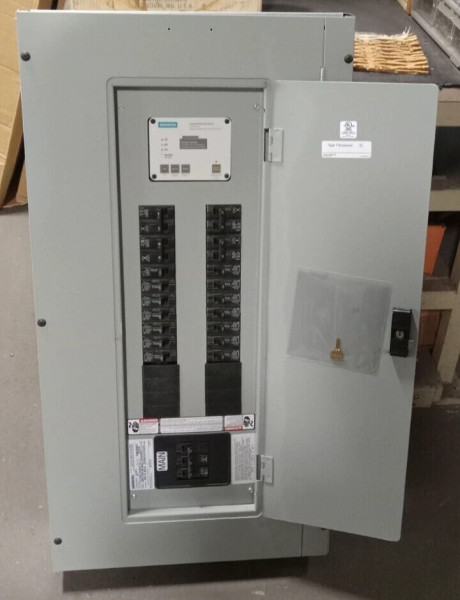 NEW SIEMENS 250 AMP SURGE PROTECTED MAIN BREAKER PANEL 30C 208/120V TPS3C0210X2