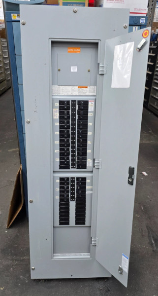 CUTLER HAMMER 225 AMP MAIN LUG PRL1a PANELBOARD 120/240 VAC 3PH/4W 54 SPACES