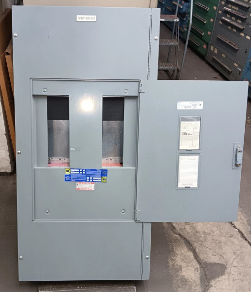 SQUARE D 250 AMP MAIN LUG I-LINE PANELBOARD 27 IN CB 480 VAC 3-PHASE