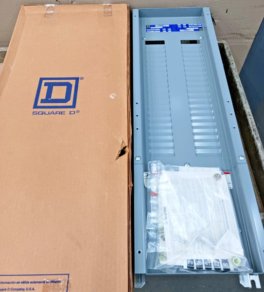 New Square D NQOD442L225-CU 225 Amp Main Lug Panelboard Insert 240 v 3 Ph 4 Wire