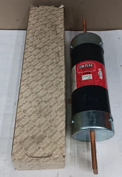 NEW BUSSMAN 400 AMP LOW-PEAK FUSE CLASS RK1 600 VAC LPS-RK-400