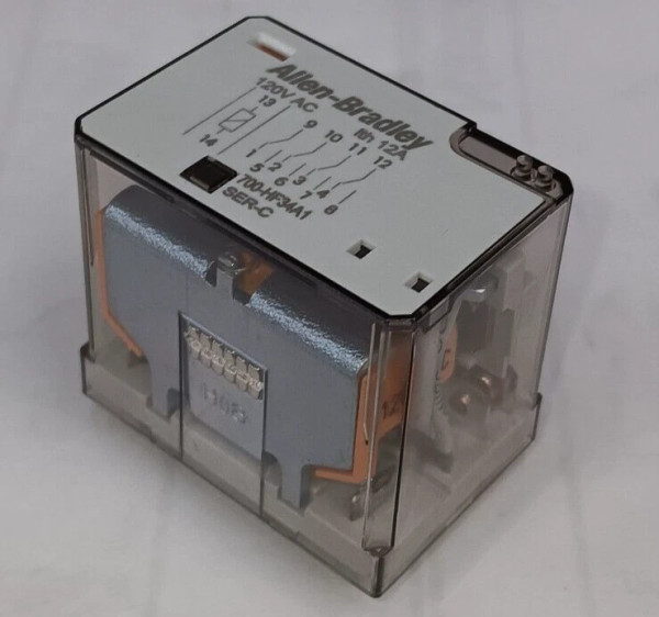 NEW ALLEN BRADLEY 700-HN264 POWER RELAY 14 PIN 120 VAC COIL