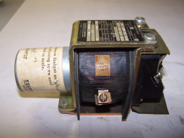 SQUARE D 10 AMP MAGNETIC RELAY 9055 NO114