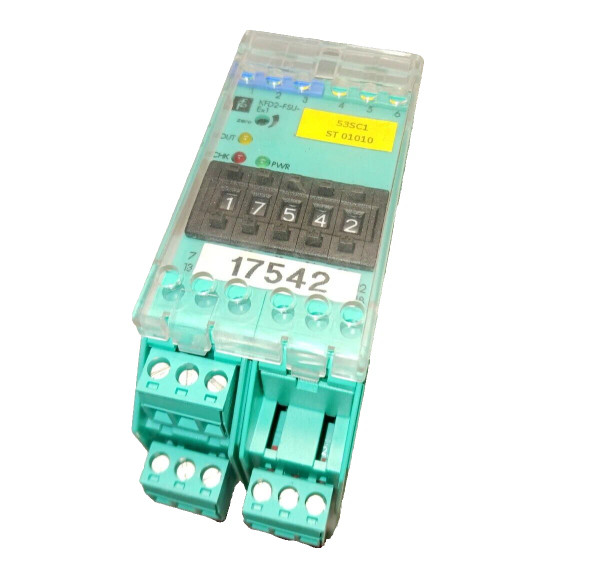 PEPPERL FUCHS KFD2-FSU-EX1 FREQUENCY CONVERTER WITH TRIP VALUES 33922