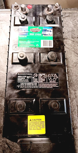 INTERSTATE BATTERIES SRM-4D 1314-CCA MARINE/RV DEEP CYCLE BATTERY