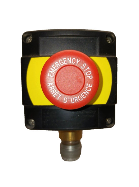 ALLEN BRADLEY EMERGENCY E-STOP MOMENTARY BUTTON 800G-1 / 800G-XBA