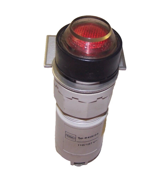 STAHL 110/127 VAC RED PILOT LIGHT 8415/24