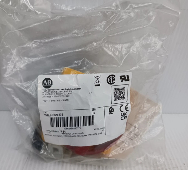 New Sealed Allen Bradley 194L-HC6N-175 Control and Switch Actuator Handle