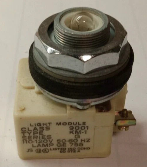 NEW SQUARE D PILOT LIGHT MODULE 110-120 VAC 9001KM-1