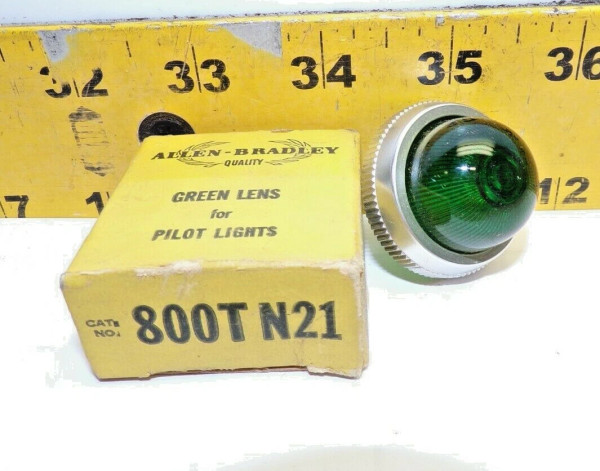 New Allen-Bradley Green Pilot Light Lens 800TN21