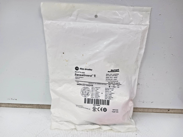 New Allen-Bradley SensaGuard Non-Contact Switch 440N-Z21SS2HN