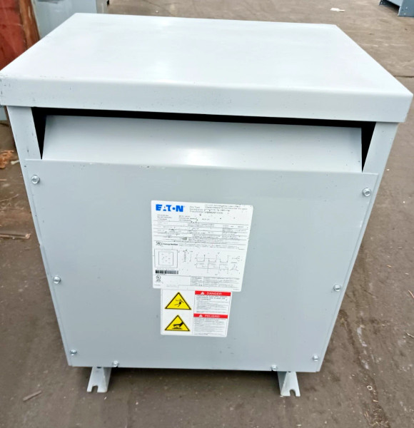 Eaton 15 Kva 3 Phase Transformer 480 ▲ HV 208y/120 LV Wye V48M28T1516