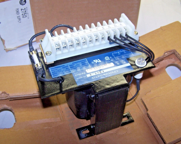 New Allen-Bradley 240 VA Transformer 115/230 VAC Input 24 VAC Output 2750-PA