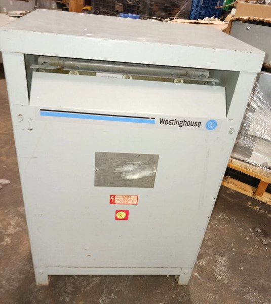 Westinghouse 30 Kva 3 Phase Transformer 480 HV 208Y/120 LV V48M28T30J
