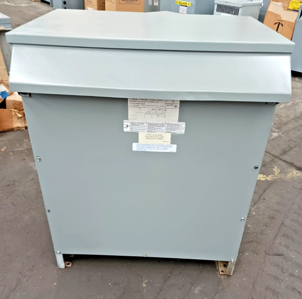 Square D 75 KVA Transformer 480 HV ▲ 208Y/120 LV Wye 3 Phase 3R Outdoor 75T3H