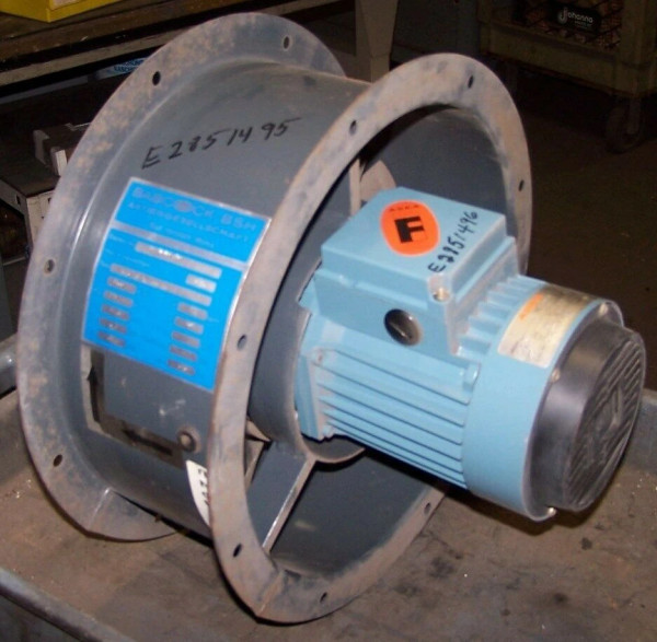 NEW BABCOCK 0.25 KW DIRECT DRIVE BLOWER 460 VAC 1760 RPM 12-1/2" ID