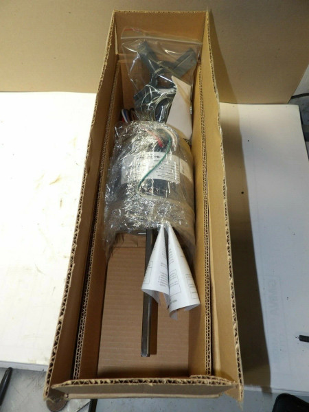 NEW MARATHON ELECTRIC 1/3 HP DUAL SHAFT PSC BLOWER MOTOR 3 SPD 230 VAC 48Y X041