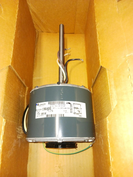 NEW GE MCQUAY 5KCP39GG1964BS AIR OVER BLOWER MOTOR 1/3 HP 208 V 1PH 1625 RPM CCW
