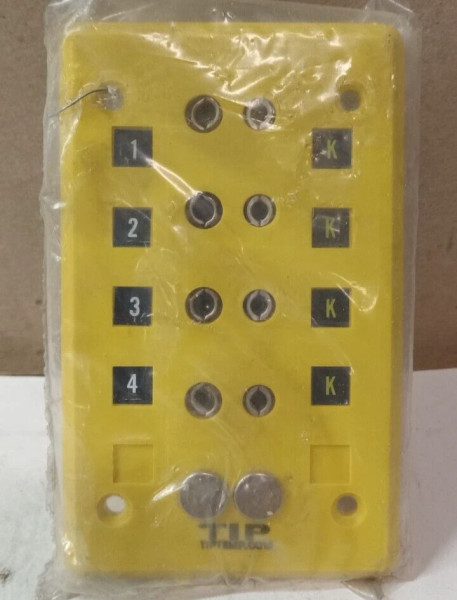 NEW TIPTEMP 2-POLE PANEL JACK 1030-4-K