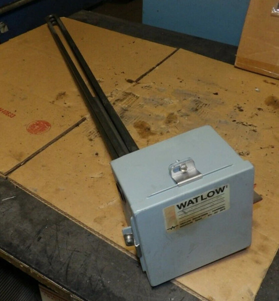WATLOW SCREW PLUG IMMERSION HEATER ELEMENT 480 V 4 KW 3Ø 34" TUBE BHN732N13W2