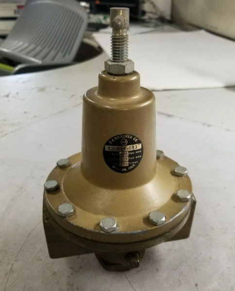 NORGREN 3/4" NPT PRESSURE REGULATOR 400 PSIG INLET 125 PSIG OUT 11-009-073