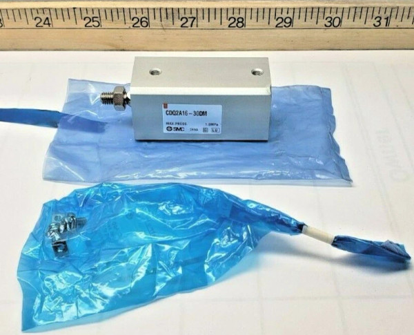New SMC Compact Pneumatic Cylinder 16mm X 30mm 1.0 MPa CDQ2A16-30DM
