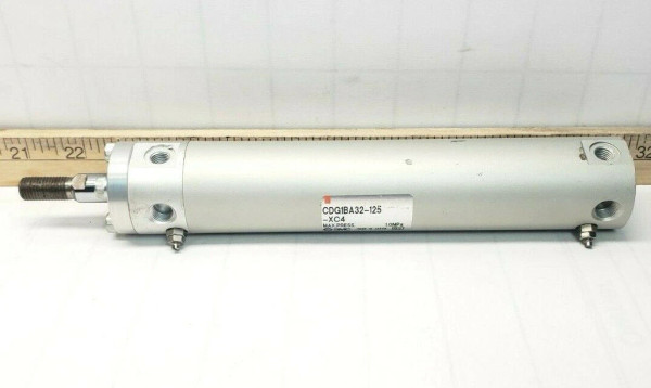 New SMC Round Body Pneumatic Cylinder 32mm X 125mm 1.0 MPa CDG1BA32-125-XC4