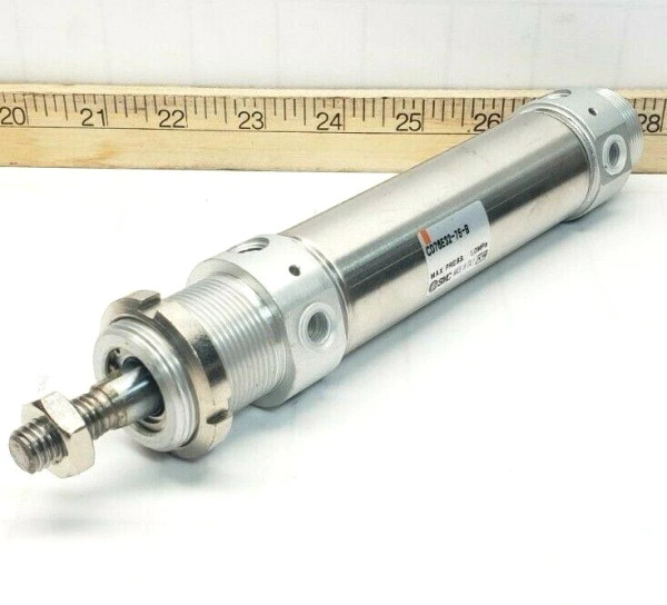 New SMC Round Body Pneumatic Cylinder 32mm X 75mm 1.0 MPa CD76E32-75-B