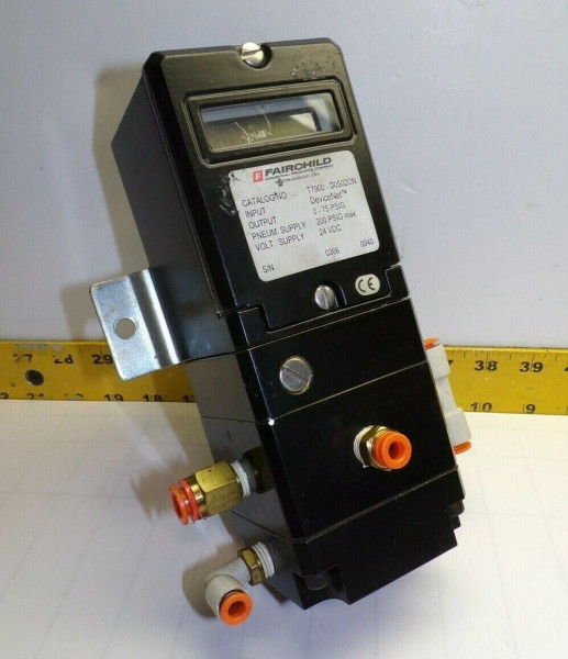 FAIRCHILD PNEUMATIC TRANSDUCER 24 VDC 200 PSIG T7900-D0502ON
