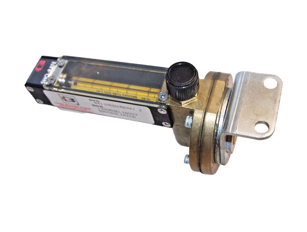 NEW BROOKS FLOW METER 200 PSI MAX 2.0 SCFH AIR 1350M2EL1GOYY / 8800D2L1A1CA