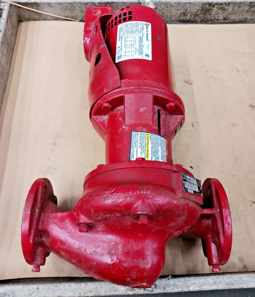 New Bell & Gossett 3/4 HP Model 60 In-Line Centrifugal Pump 2x5.25 611T W72744