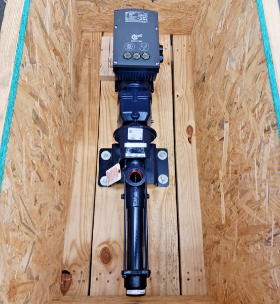 New Seepex BN 1-6L Progressive Cavity Pump 1-1/2" NPT with Nord Vfd and Motor