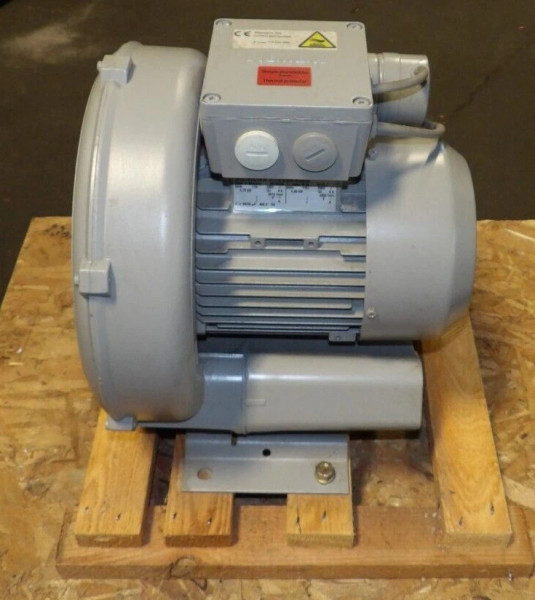 NEW SIEMENS ELMO-G REGENERATIVE BLOWER 115/230 VAC 1-1/2" IN/OUT .86 KW 3350 RPM