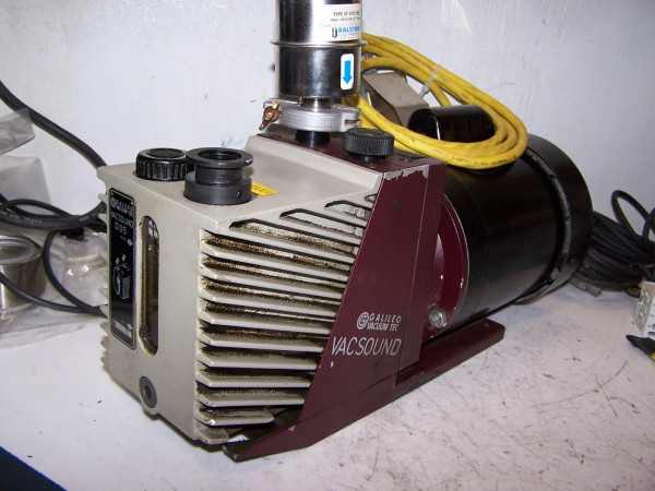 GALILEO 1/2 HP VACSOUND VACUUM PUMP MODEL D05 115 VOLT SINGLE PHASE