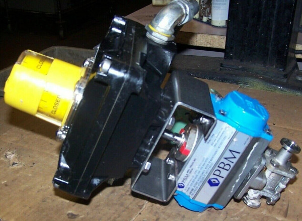PBM 1/2" STAINLESS SANITARY BALL VALVE PAVBL453S-0052 900 PSIG SIHLC9X-G-40-J224