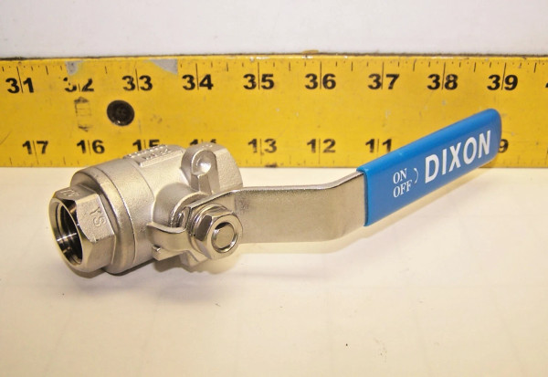 New Dixon 1/2" Stainless Steel Sanitary Ball Valve 1000WOG CF8M